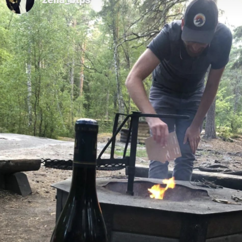 Barbecue en Norvège chez Victor